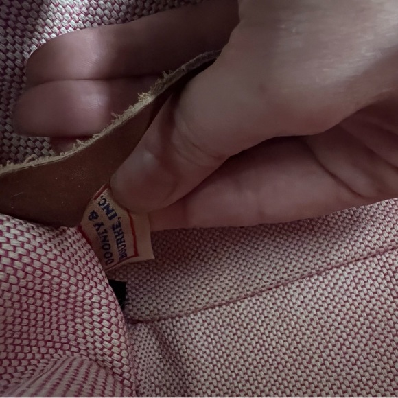 Dooney & Bourke Leather Trim Y2K Canvas Satchel Bag - Picture 11 of 11